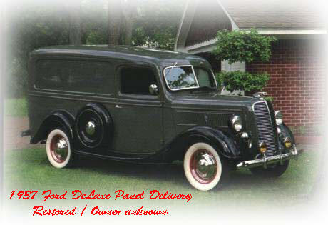 '37 Ford DeLuxe Panel Delivery photo