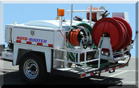 Harben trailer mounted high pressure jetter